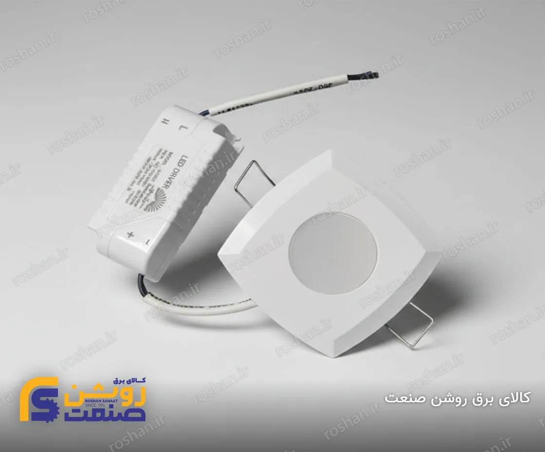 چراغ توکار 4 مدل راسا (سایز برش 3.5 سانتیمتر)