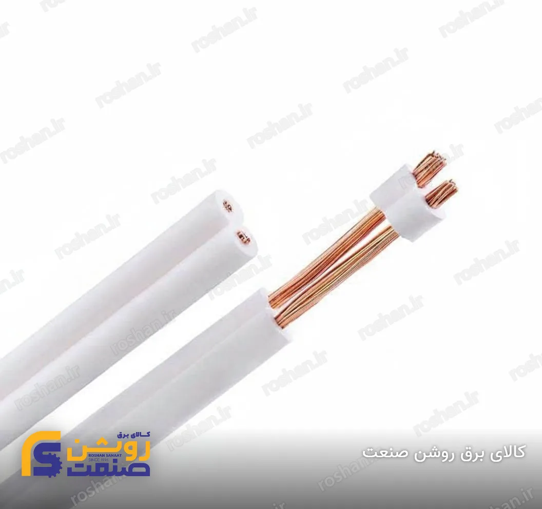 بند تخت 2×0.25 شیشهای رسانا کابل