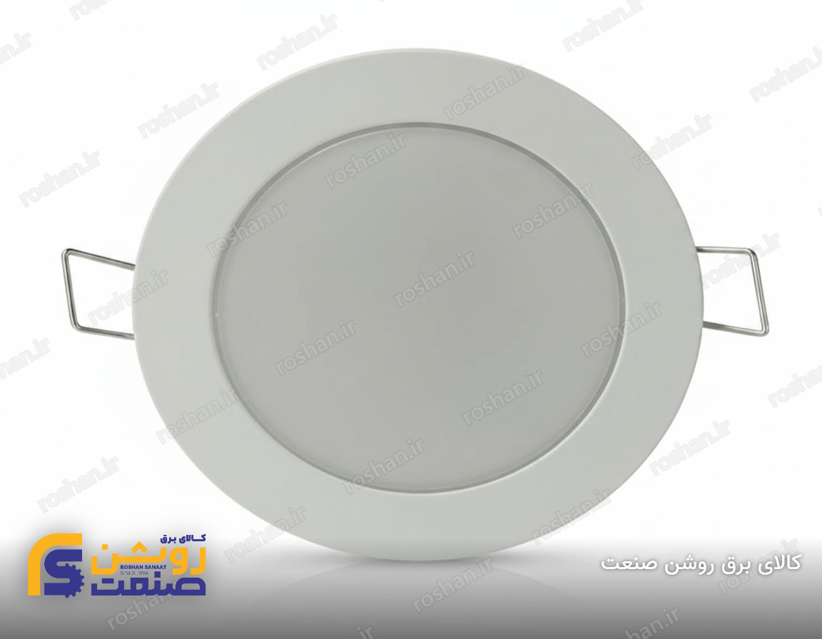 چراغ توکار 8 مدل لنا (سایز برش 7.5 سانتیمتر)