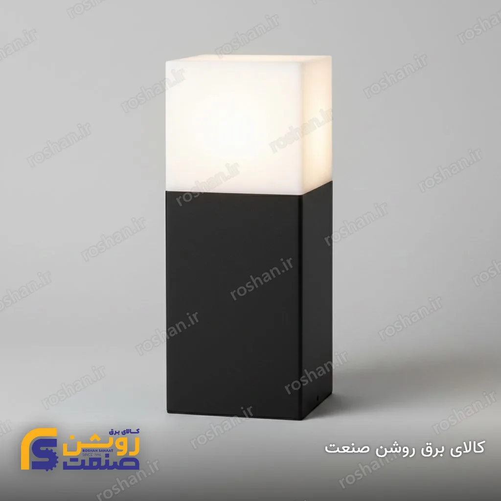 شفق چمنی 30 سانتیمتری رونا با لامپ