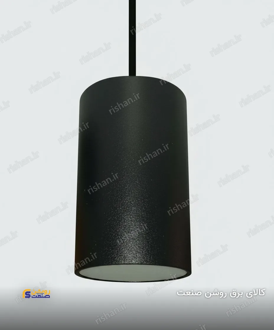 شفق آویز پنل استوانهای لومنا قطر 6cm ارتفاع 10cm
