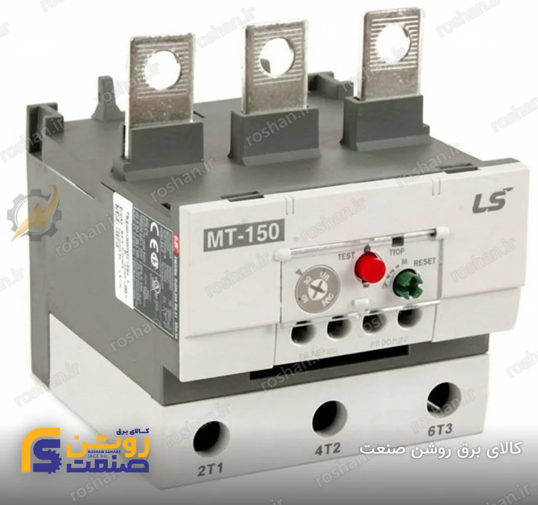پایه پیمتال - نصب روی ریل - برای کنتاکتورهای 130 الی 150