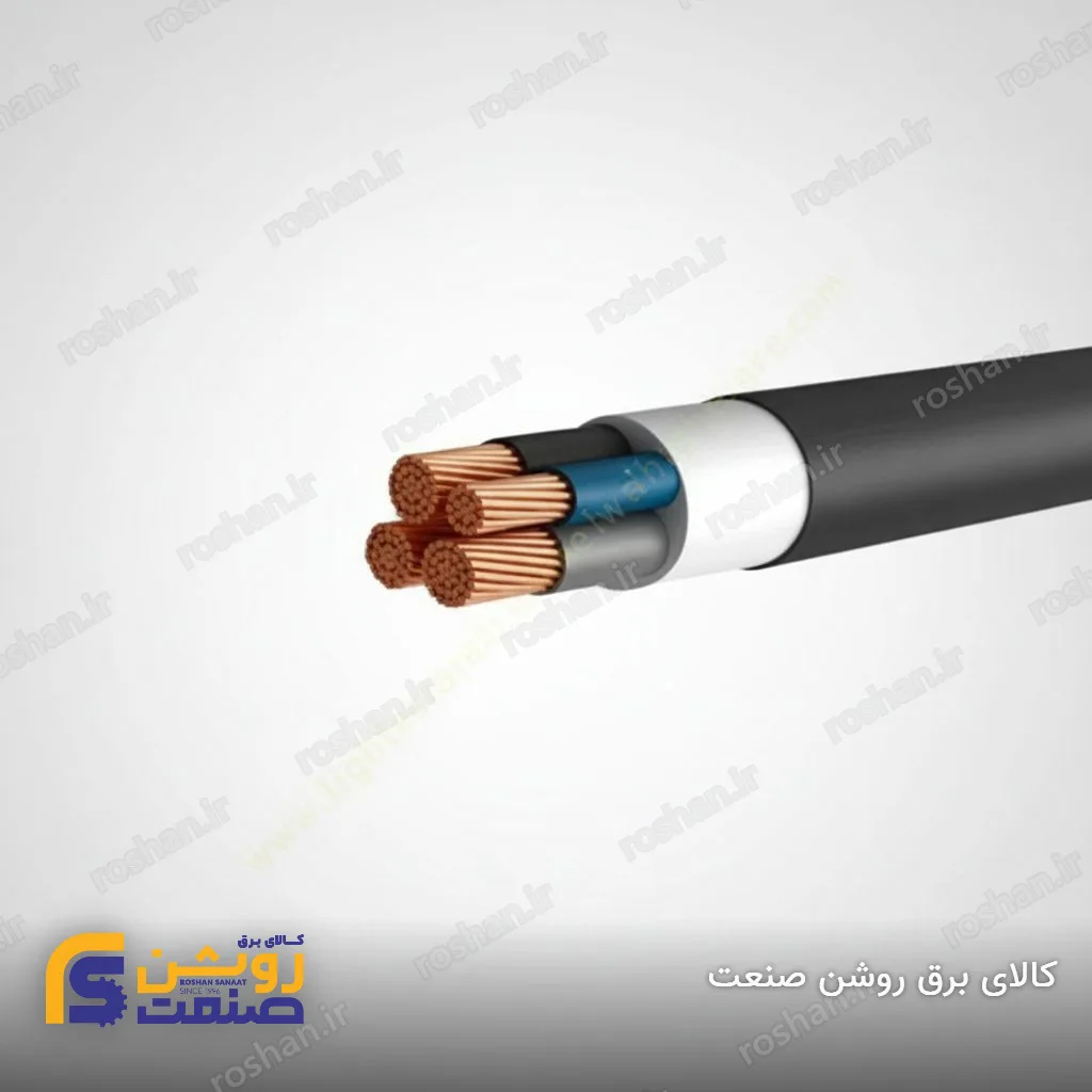 کابل مفتولی NYY 4×10 رسانا کابل