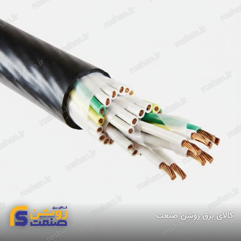 کابل کنترل افشان 10×1 لوشان