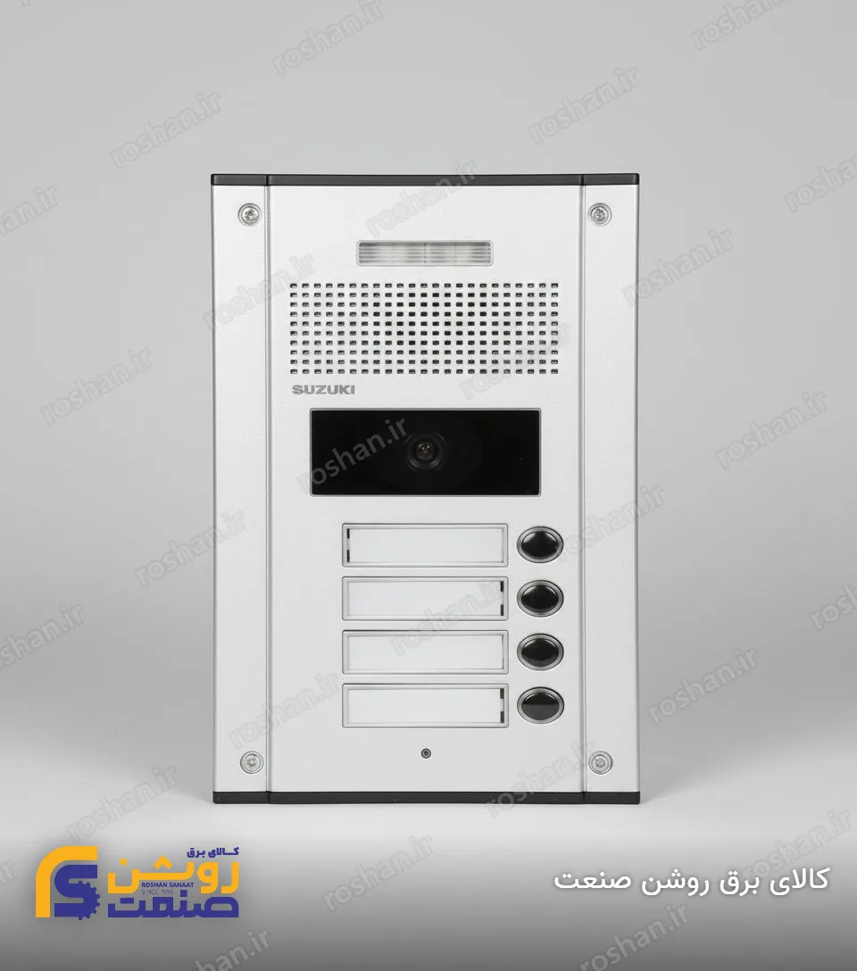 پنل آیفون تصویری سوزوکی سری Hitoshi تک واحدی (ساده)