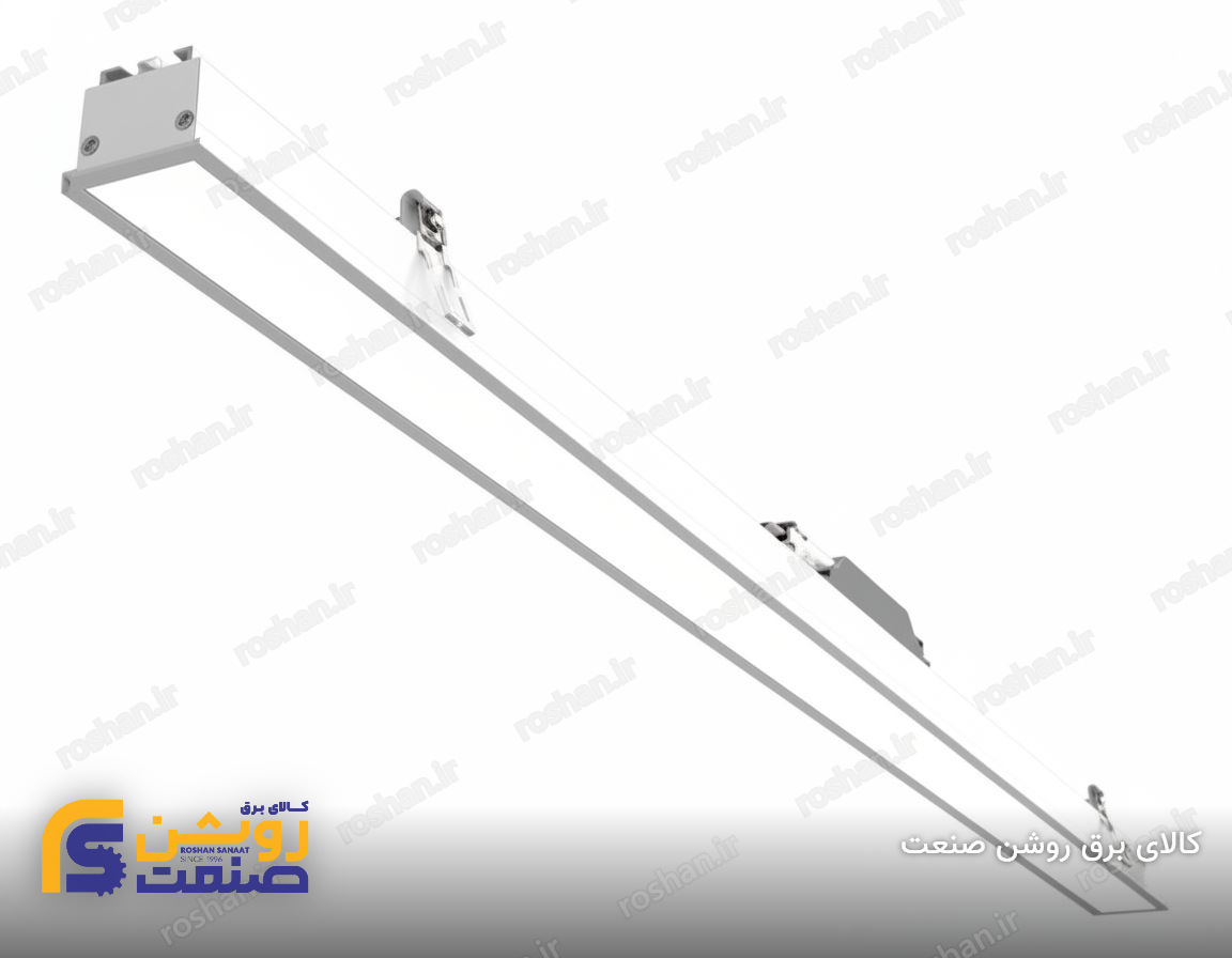 چراغ خطی توکار مدل پروکسیما - 60 وات - عرض 4cm - L3370mm - 4000K