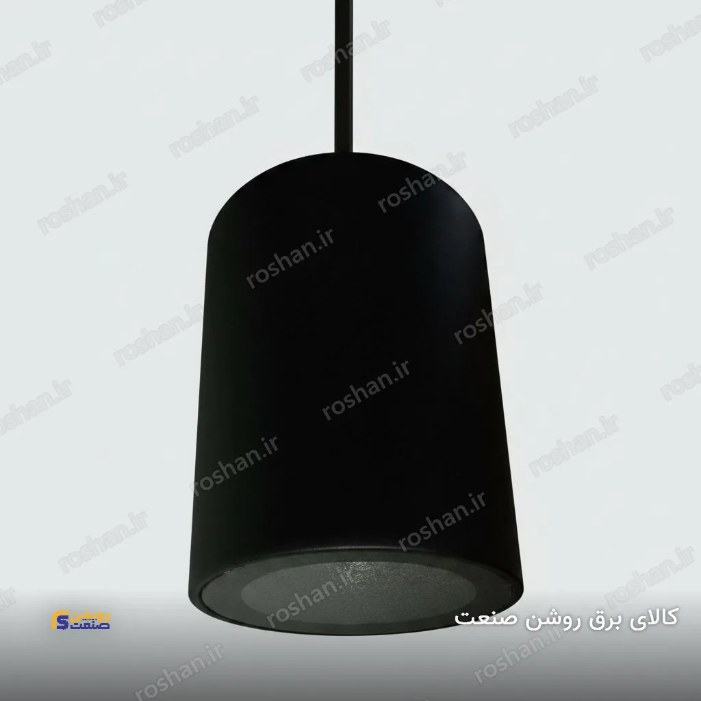 شفق آویز پنل استوانهای لومنا قطر 6cm ارتفاع 30cm