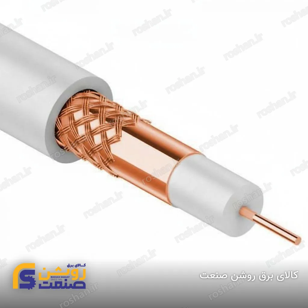 کابل کواکسیال 4.5 C - 2 V رسانا کابل