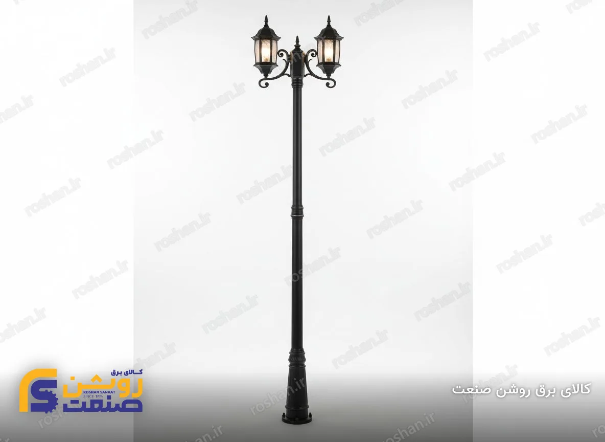 شفق پارکی سه شعله سورنا پایه پنتالو - (2623) ارتفاع 250cm