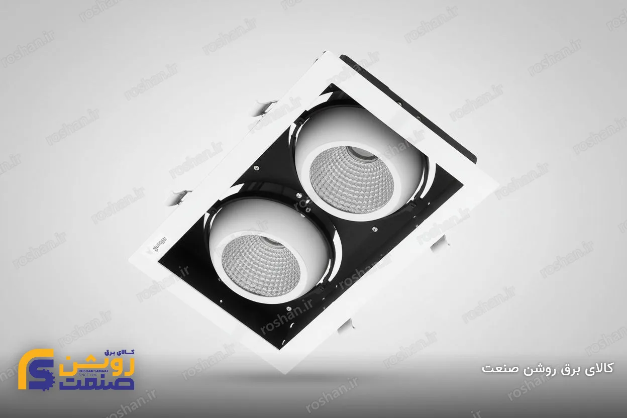 دانلایت دکوراتیو مدل پیکسل 2 - 60 وات - برش 332×170mm - 3000K/4000K/6500K