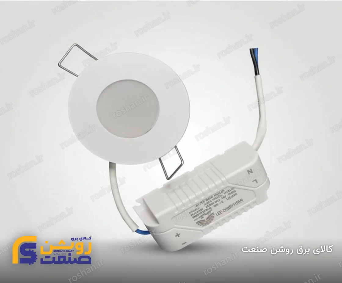چراغ توکار 4 مدل لنا (سایز برش 3.5 سانتیمتر)