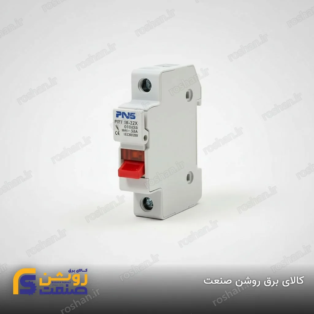 پایه فیوز سیلندری 1 پل 22*58 مجهز به LED