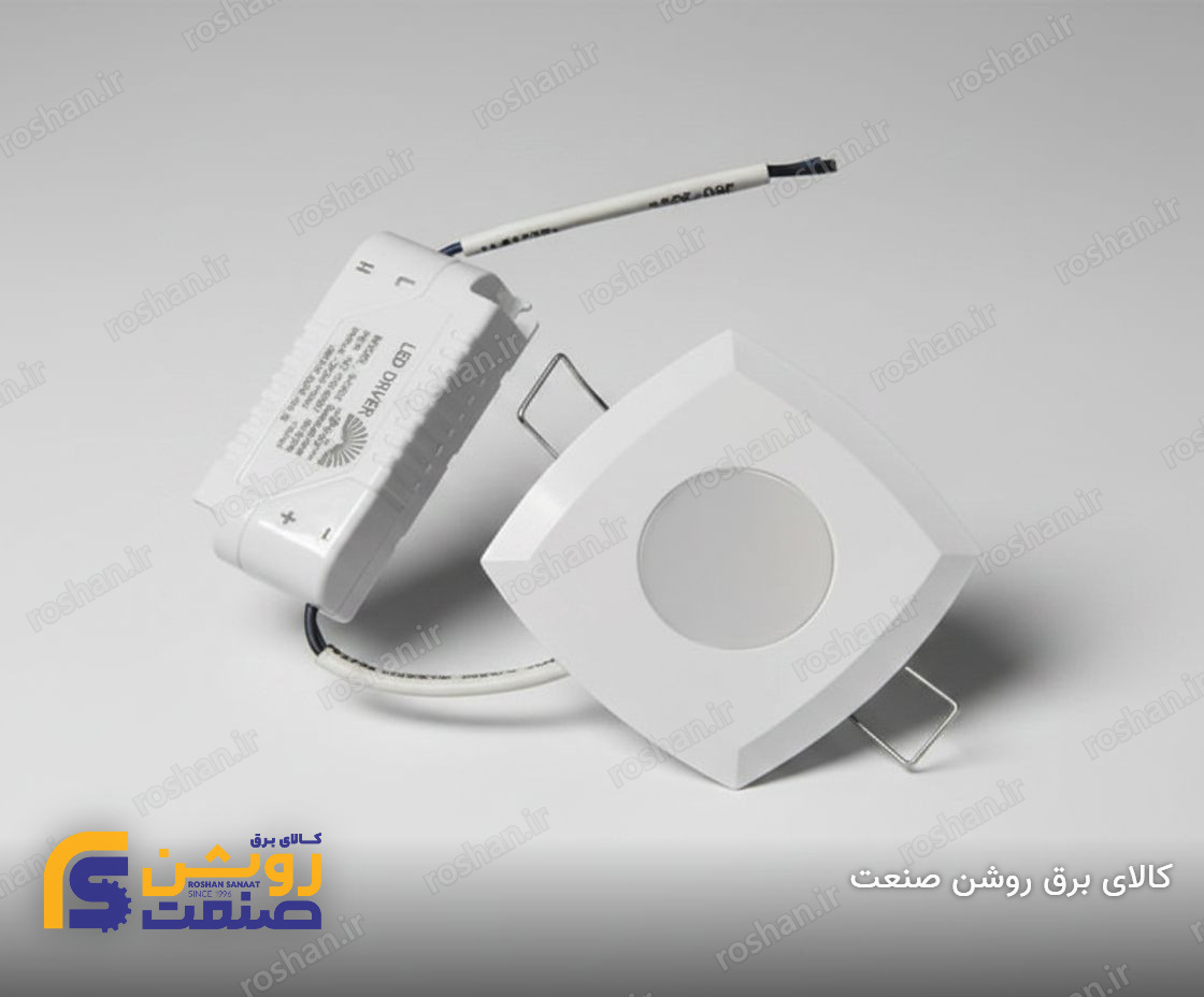 چراغ توکار 4 مدل راسا (سایز برش 3.5 سانتیمتر)