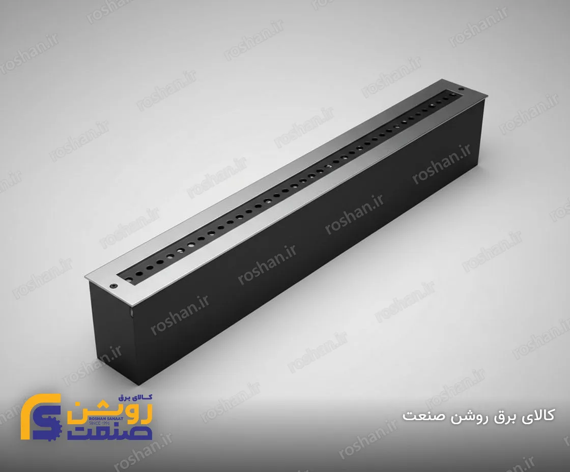 چراغ دفنی خطی مدل آذرین 1 - 36 وات - L10000mm - 4000K