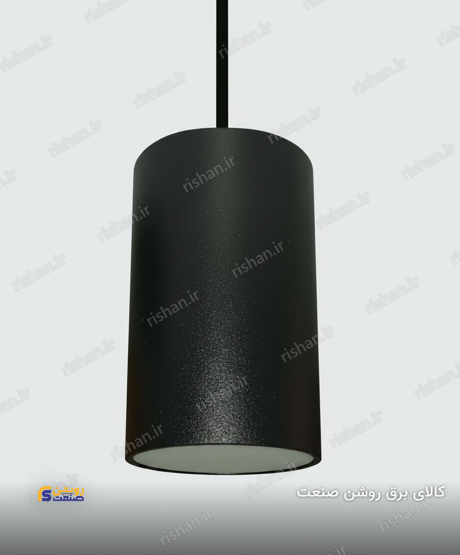 شفق آویز پنل استوانهای لومنا قطر 6cm ارتفاع 10cm