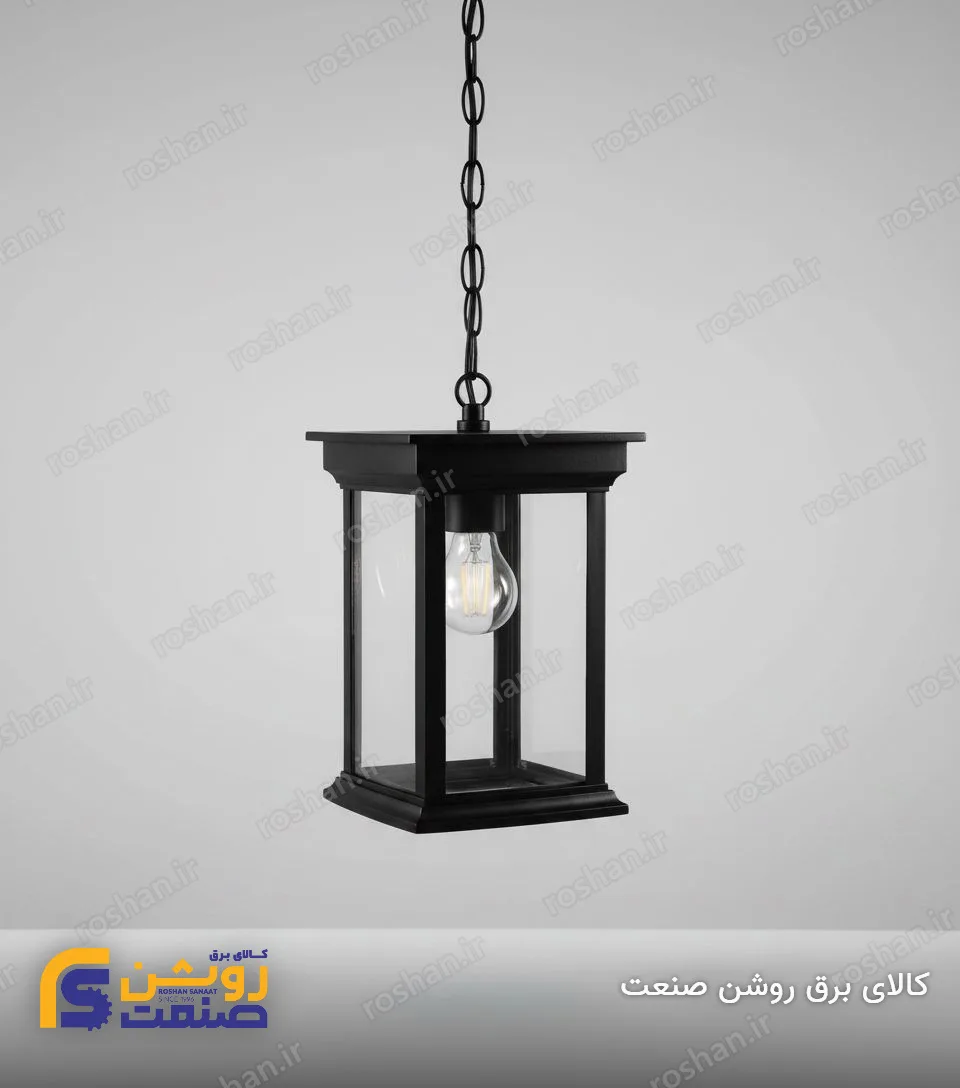شفق آویز روشان با لامپ