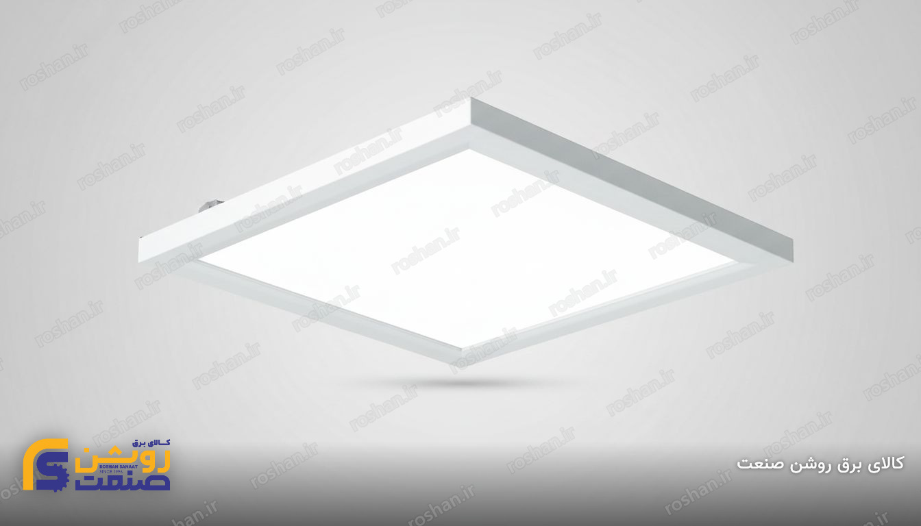 پنل سقفی توکار (کاذب و تابل) مدل پارمیدا - 40 وات - 60×60cm - 4000K/6500K