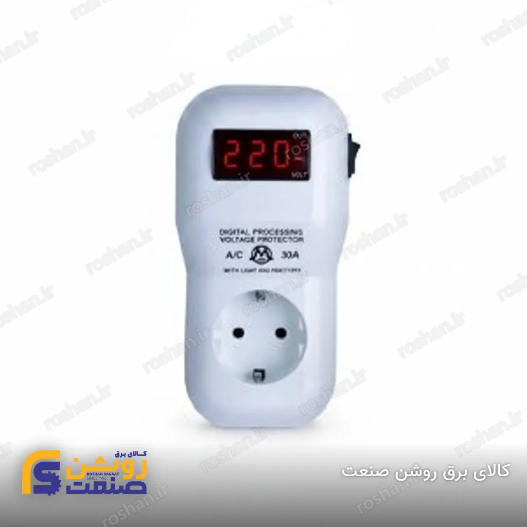 محافظ کولر گازی دیجیتال بدون کابل (30A)