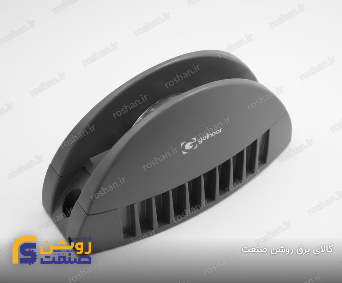 چراغ دیواری مدل آیدا - 7 وات - زاویه نور 180° - IP65 - نور کهربایی