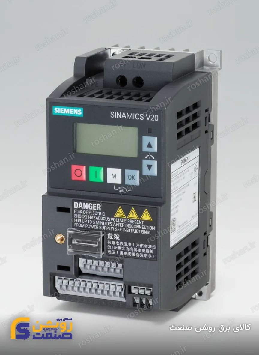 اینورتر تکفاز 0.37kW - تکفاز